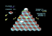 J-Bird for Commodore 64 - Catch the green ball to temporarily freeze opponents.