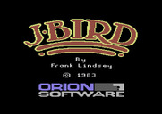 J-Bird for Commodore 64 - Title screen.