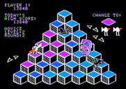 J-Bird for Apple II - Yikes, here comes the snake!