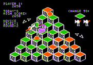 J-Bird for Apple II - Jump on to the wings to evade the snake.