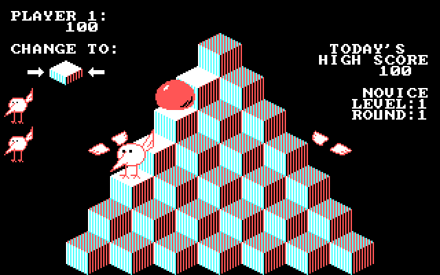 J-Bird IBM PC/Compatibles Screenshot: Starting the first round.
