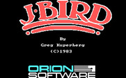 J-Bird for IBM PC/Compatibles - Title screen.