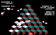 J-Bird for IBM PC/Compatibles - The frog reverts tiles to their original color.