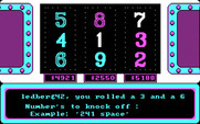 High Rollers for IBM PC/Compatibles - Which numbers to knock off the board?