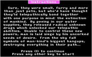 Astrotit for IBM PC/Compatibles - Instructions part 1.