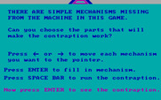 Creative Contraptions for IBM PC/Compatibles - Puzzle overview.