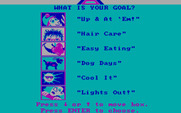 Creative Contraptions for IBM PC/Compatibles - Starting the game; what is your goal?