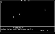 Madball for IBM PC/Compatibles - Game over.