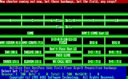 Highroller: Professional Craps for IBM PC/Compatibles - Starting the game.