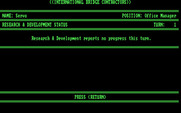 International Bridge Contractors for IBM PC/Compatibles - No progress at this time.
