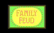 Family Feud for IBM PC/Compatibles - Title screen 2.