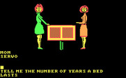 Family Feud for IBM PC/Compatibles - The first person to buzz in gets to answer the question.