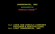Family Feud for IBM PC/Compatibles - Title screen 1.