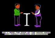 Family Feud for Apple II - Here's the first faceoff question...