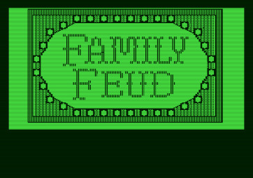 Family Feud for Apple II - Title screen 2.