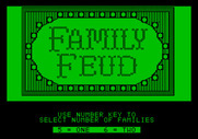 Family Feud for Apple II - How many players?