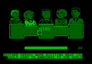 Family Feud for Apple II - One strike so far...can you come up with an answer?