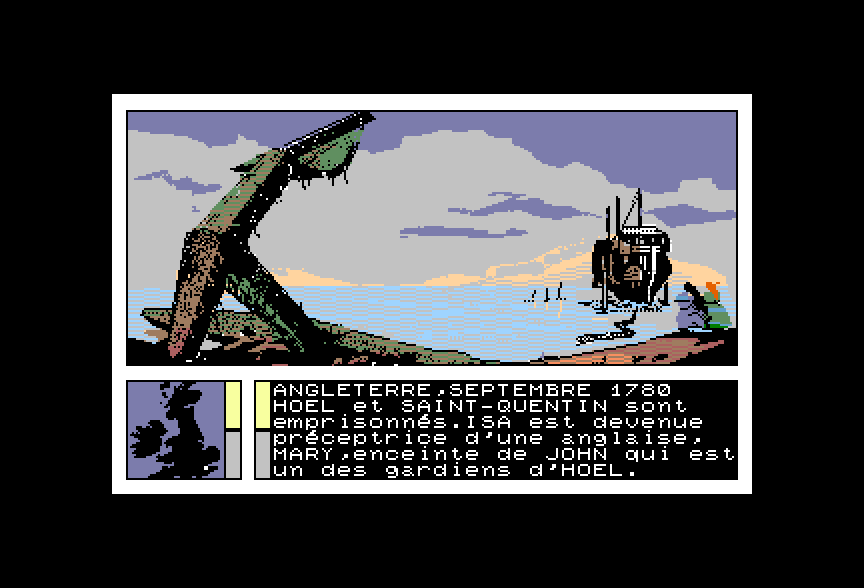 Passengers on the Wind Thomson TO Screenshot: Game start.