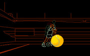 Advantage Tennis for IBM PC/Compatibles - Part of the introduction animation.