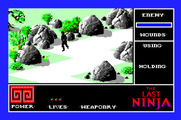 Last Ninja, The for Apple IIgs - This area is clear of opponents...