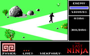 Last Ninja, The for IBM PC/Compatibles - Game start.