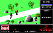 Last Ninja, The for IBM PC/Compatibles - An enemy approaches.