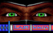 Last Ninja, The for IBM PC/Compatibles - Title screen.