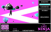 Last Ninja, The for IBM PC/Compatibles - Game start.