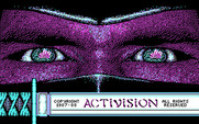 Last Ninja, The for IBM PC/Compatibles - The credits are shown along the bottom during the opening.