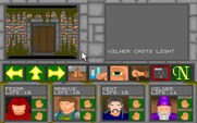 Ancients 1: Death Watch for IBM PC/Compatibles - Casting light so I can see in the sewar.