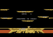 Joust for Atari 5200 - Game start.