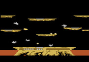 Joust for Atari 5200 - As the game progresses the more difficult buzzards begin to appear.