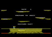 Joust for Atari 7800 - Game start.