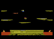 Joust for Atari 7800 - Avoid the pterodactyl!