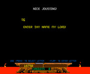 Joust for Arcade - A new high score!