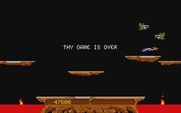 Joust for Atari ST - Game over.