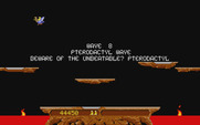 Joust for Atari ST - The unbeatable? pterodactyl arrives!