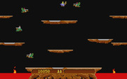 Joust for Atari ST - Preparing to Joust...