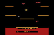 Joust for Atari 2600 - The deadly pterodactyl appears!