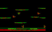 Joust for IBM PC/Compatibles - Jousting on the first level.