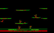 Joust for IBM PC/Compatibles - Collect the egg before it hatches.