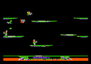 Joust for Apple II - When you destroy an opponent, be sure to collect the egg left behind before it hatches.