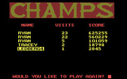 Classic Concentration for IBM PC/Compatibles - The champions and their high scores