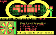 Wheel of Fortune: New Second Edition for IBM PC/Compatibles - Here's the wheel confiuration for this round...
