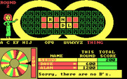 Wheel of Fortune: New Second Edition for IBM PC/Compatibles - Sorry, but there are no B's...