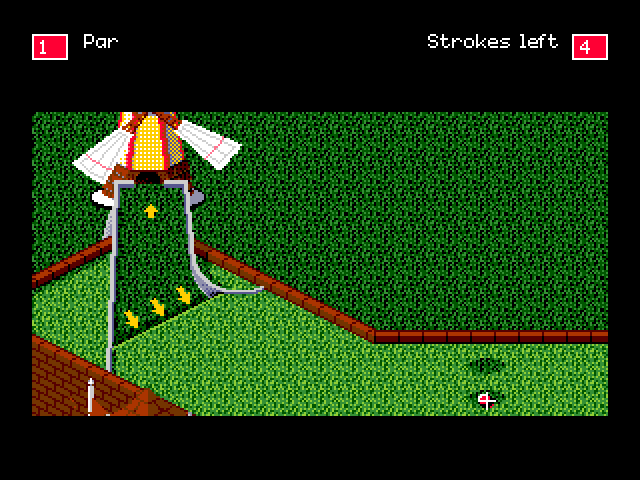 Will Harvey's Zany Golf Sega Genesis / Mega Drive Screenshot: Game start.