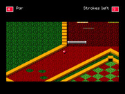 Will Harvey's Zany Golf for Sega Genesis / Mega Drive - Start of this breakout-like level.