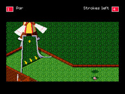 Will Harvey's Zany Golf for Sega Genesis / Mega Drive - Game start.