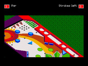 Will Harvey's Zany Golf for Sega Genesis / Mega Drive - This hole is a pinball machine!