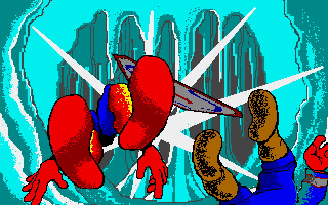 Willow Amiga Screenshot: Crash!